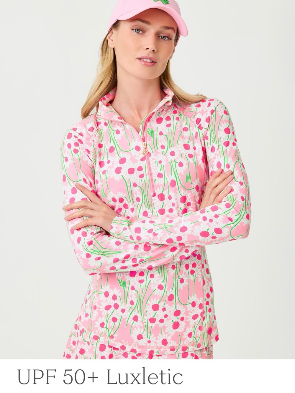 UPF 50+ Luxletic Justine Pullover
